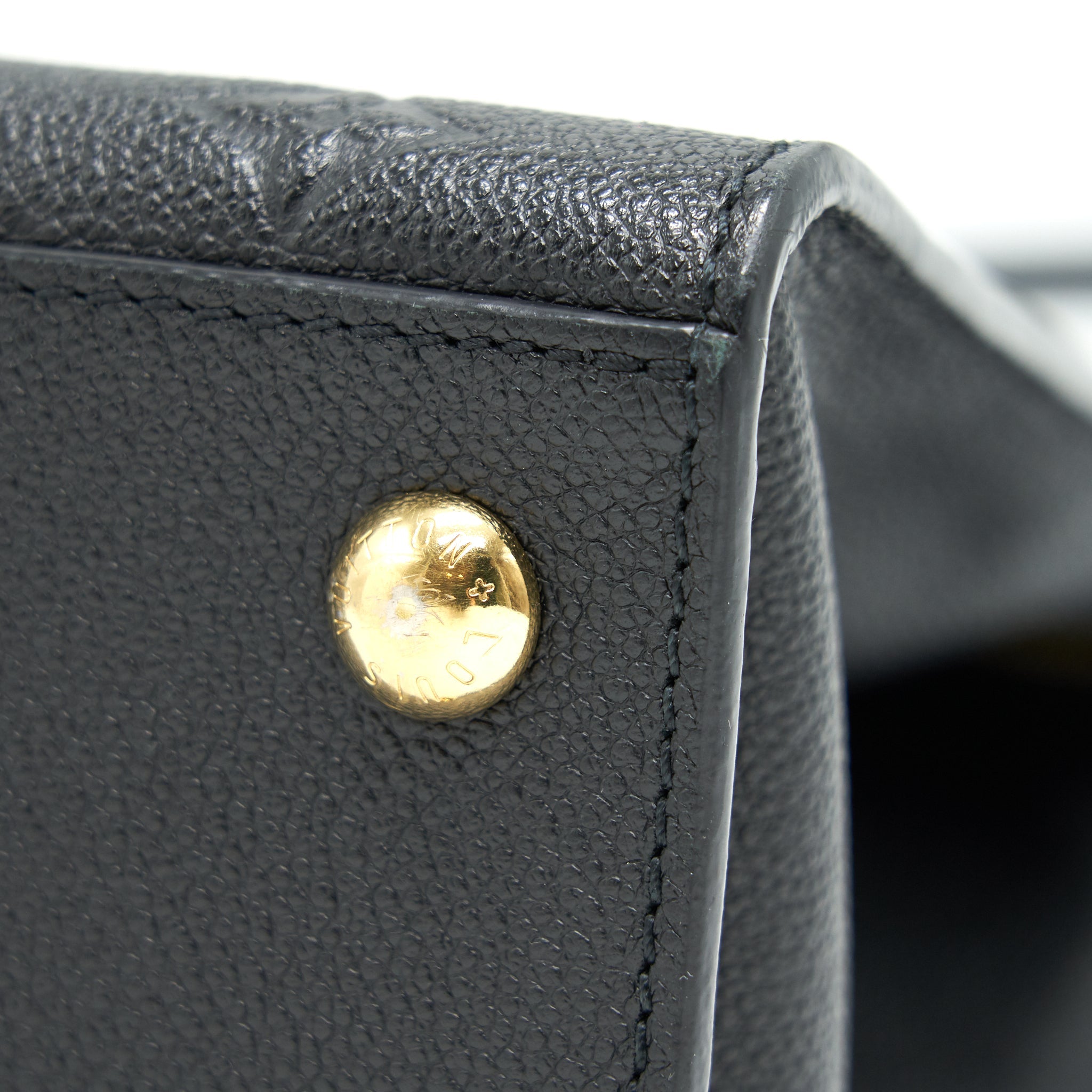 AAA Replica Louis Vuitton LV MONOGRAM EMPREINTE PONT NEUF MM NOIR