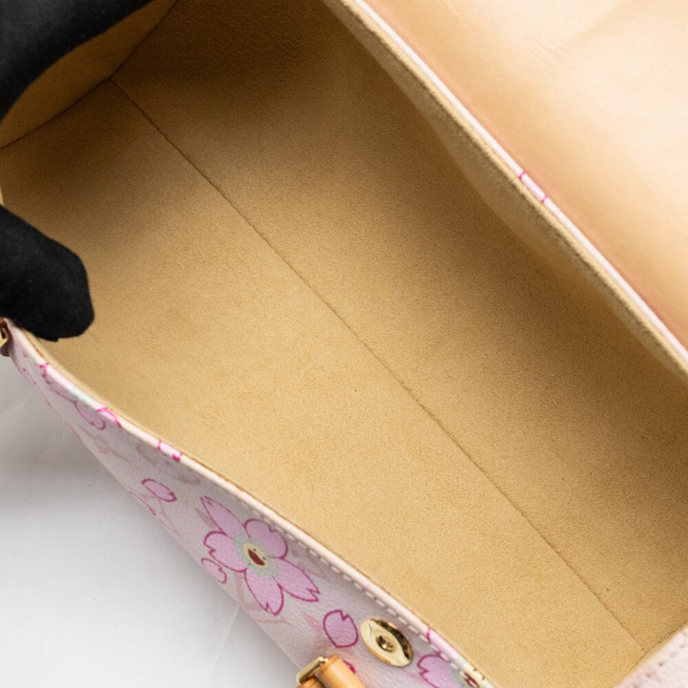 AAA Replica Louis Vuitton LV LIMITED EDITION CHERRY BLOSSOM PAPILLON BAG MONOGRAM CANVAS PINK GHW