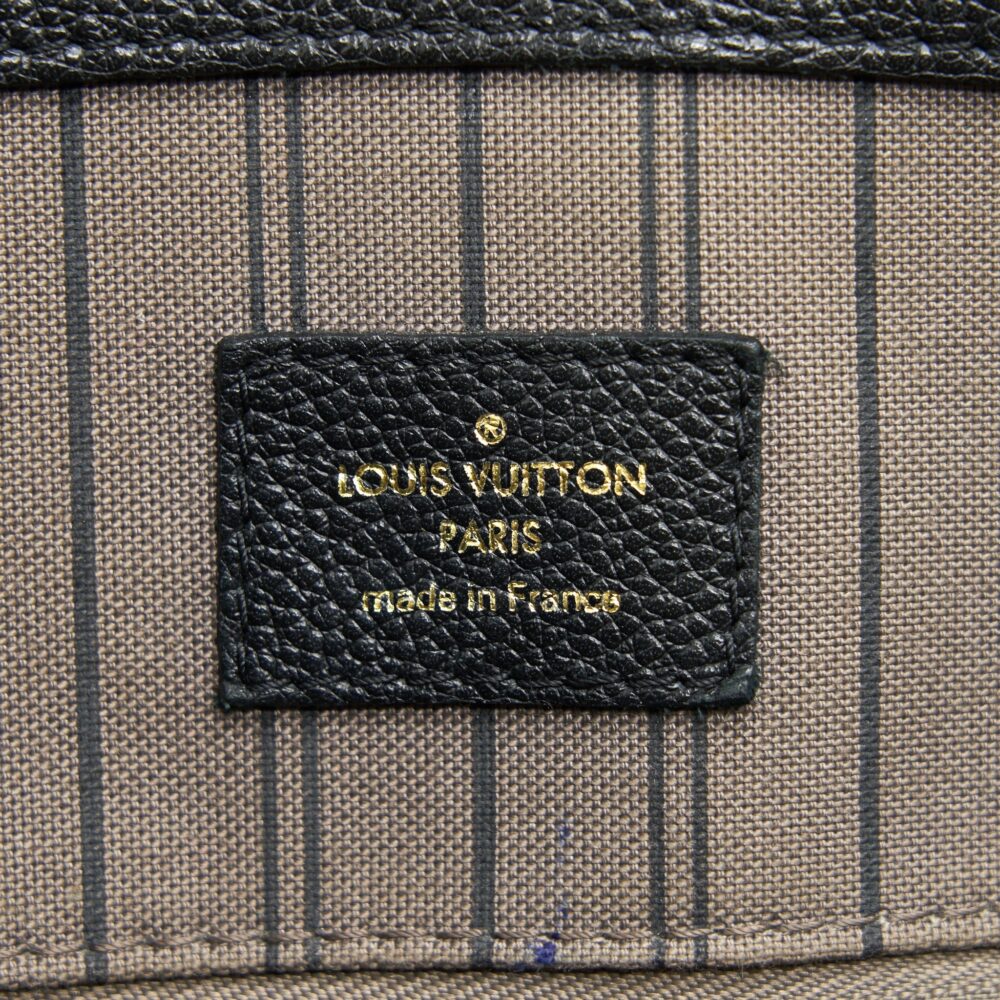 AAA Replica Louis Vuitton LV MONOGRAM EMPREINTE PONT NEUF MM NOIR