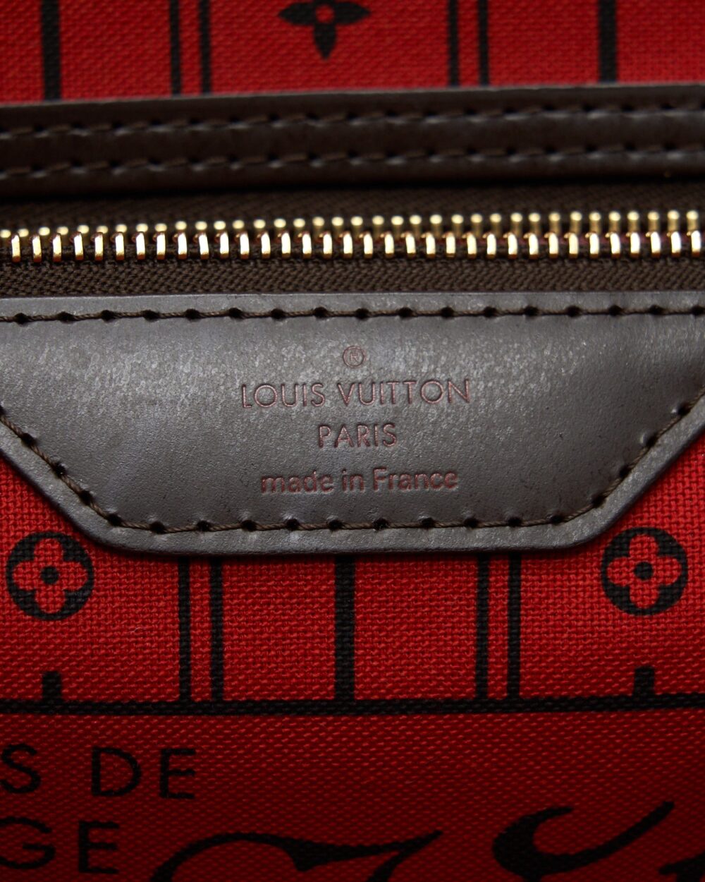 AAA Replica Louis Vuitton LV NEVERFULL MM DAMIER EBENE GHW