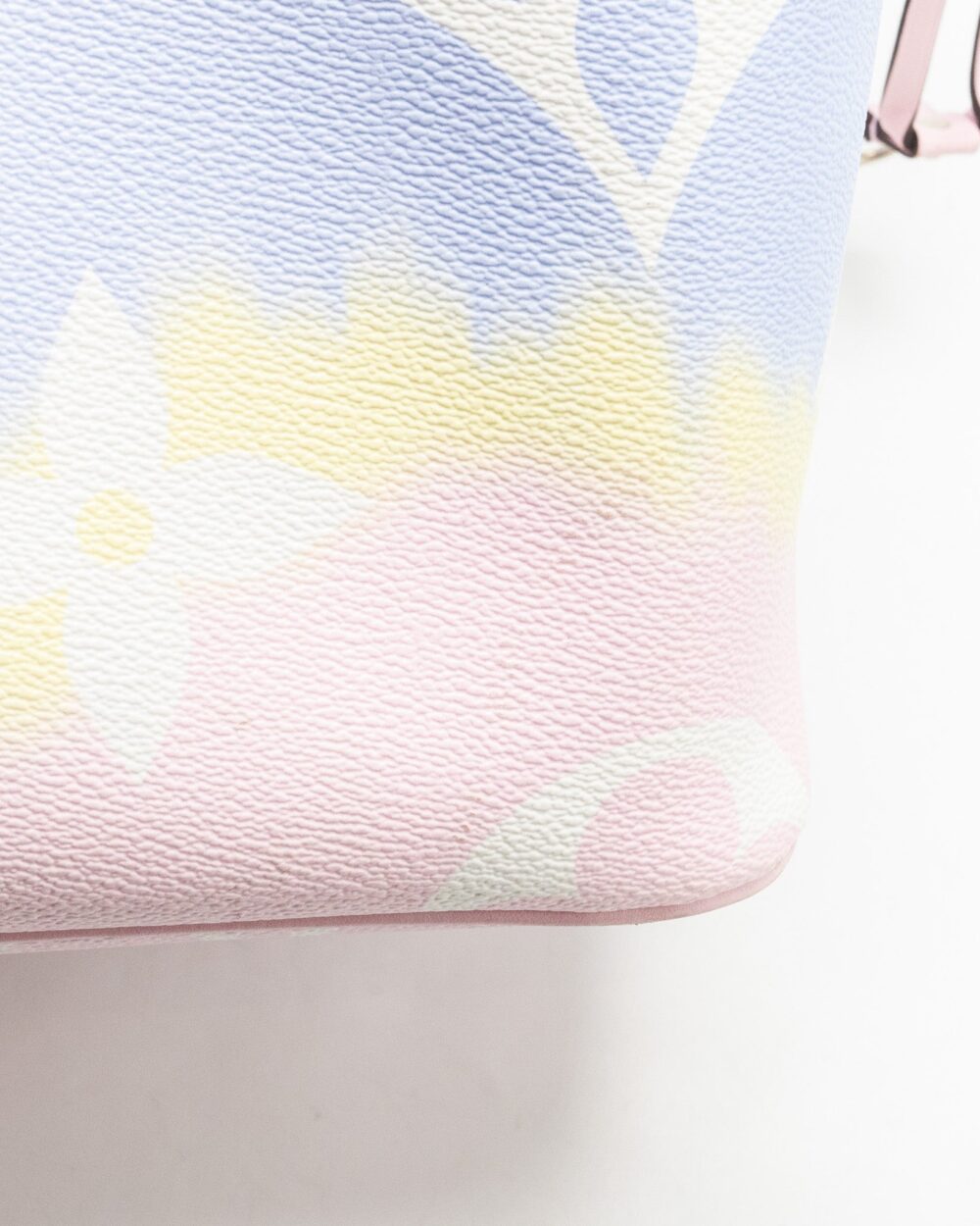 AAA Replica Louis Vuitton LV NEVERFULL MM ESCAL GIANT CANVAS PASTEL PINK SHW