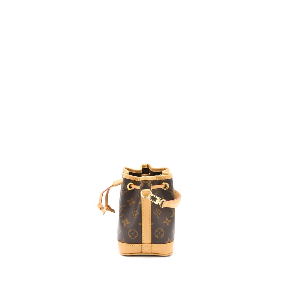 AAA Replica Louis Vuitton LV NANO NOE MONOGRAM CANVAS GHW (NEW VERSION)
