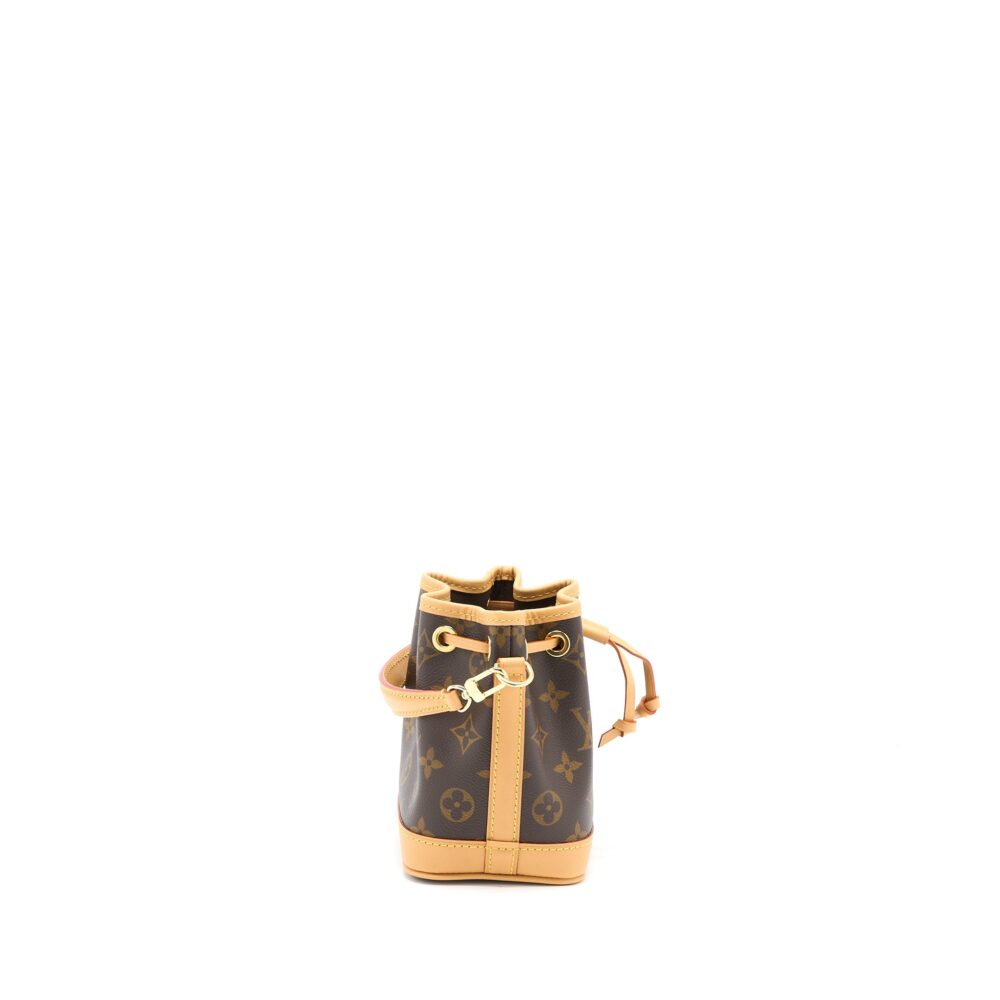 AAA Replica Louis Vuitton LV NANO NOE MONOGRAM CANVAS GHW (NEW VERSION)