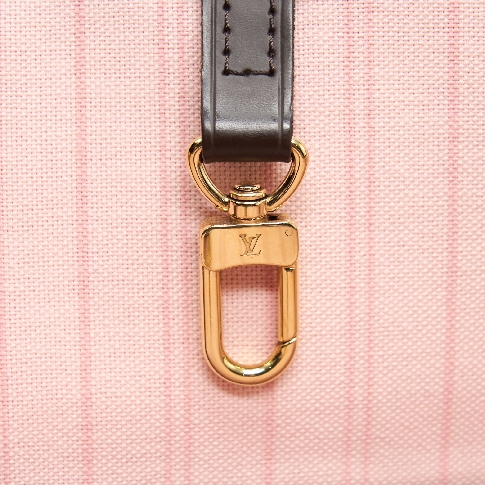 AAA Replica Louis Vuitton LV NEVERFULL MM DAMIER EBENE ROSE BALLERINE GHW