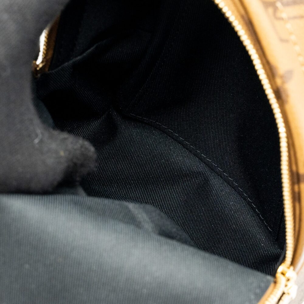 AAA Replica Louis Vuitton LV MINI PALM SPRING BACKPACK REVERSE MONOGRAM CANVAS GHW