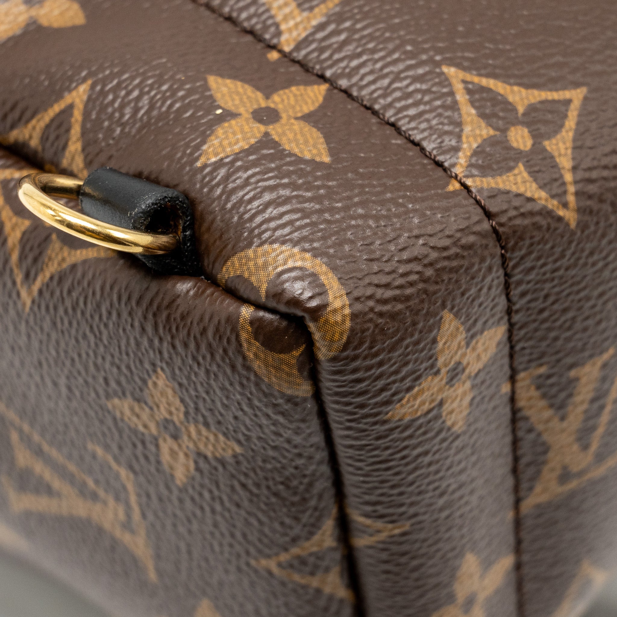 AAA Replica Louis Vuitton LV MINI PALM SPRING BACKPACK MONOGRAM CANVAS GHW