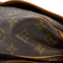 AAA Replica Louis Vuitton LV VINTAGE SAUMUR CLOTH CROSSBODY BAG MONOGRAM CANVAS GHW