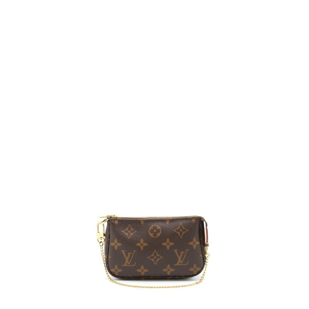 AAA Replica Louis Vuitton LV MINI POCHETTE MONOGRAM CANVAS GHW
