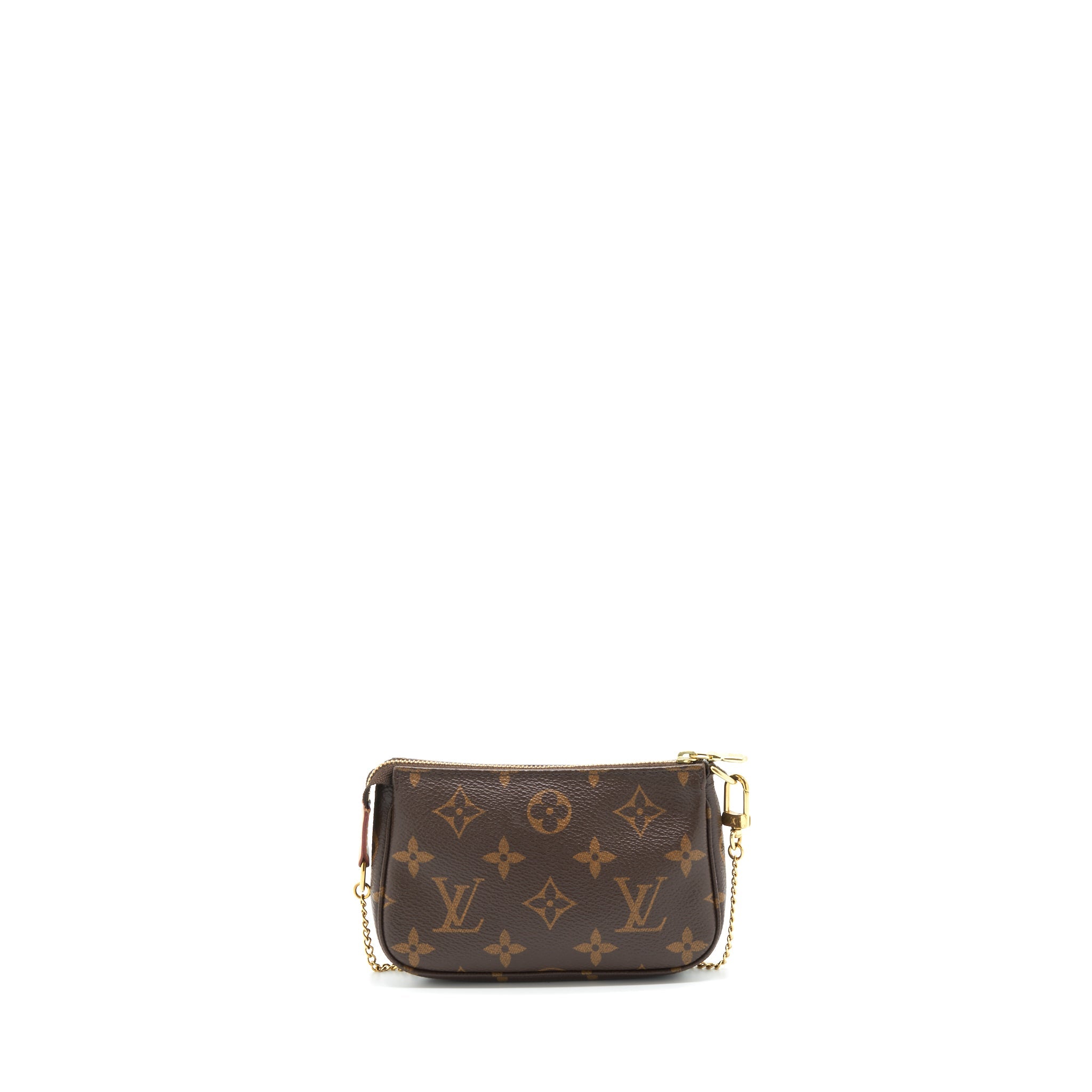 AAA Replica Louis Vuitton LV MINI POCHETTE MONOGRAM CANVAS GHW