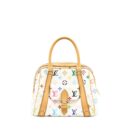AAA Replica Louis Vuitton LV VINTAGE BOWLING BAG MONOGRAM CANVAS WHITE/MULTICOLOUR GHW