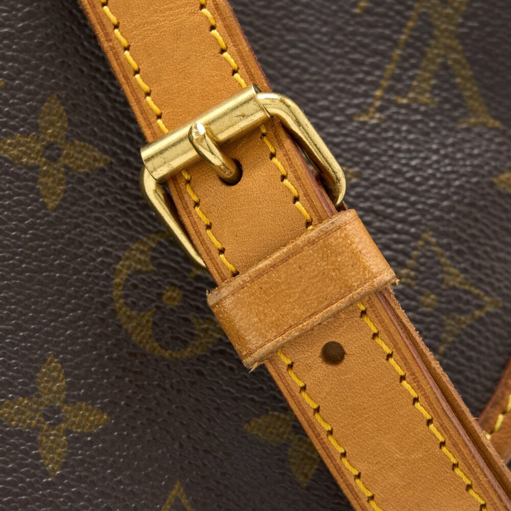 AAA Replica Louis Vuitton LV VINTAGE SAUMUR CLOTH CROSSBODY BAG MONOGRAM CANVAS GHW