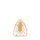 AAA Replica Louis Vuitton LV VINTAGE BOWLING BAG MONOGRAM CANVAS WHITE/MULTICOLOUR GHW