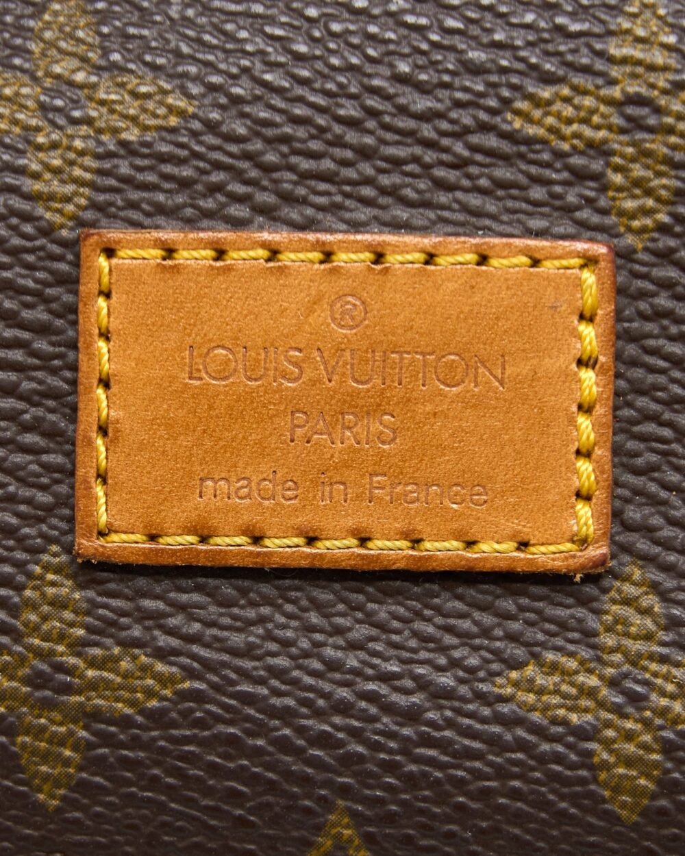 AAA Replica Louis Vuitton LV VINTAGE SAUMUR CLOTH CROSSBODY BAG MONOGRAM CANVAS GHW