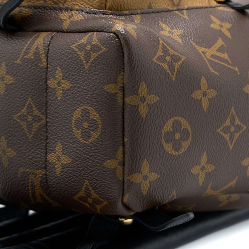 AAA Replica Louis Vuitton LV PALM SPRING BACKPACK PM MONOGRAM REVERSE CANVAS GHW