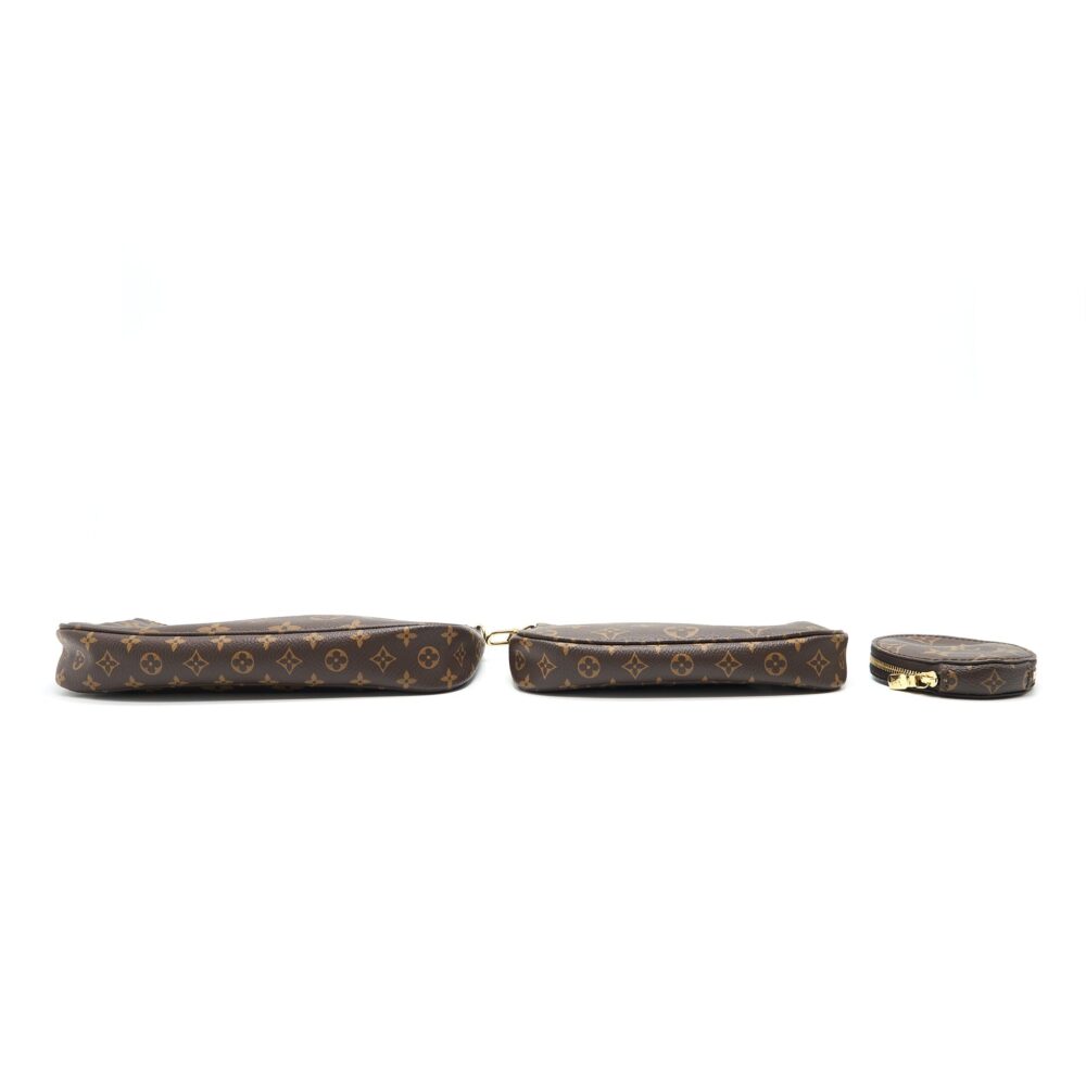 AAA Replica Louis Vuitton LV MULTI POCHETTE ACCESSORIES KHAKI