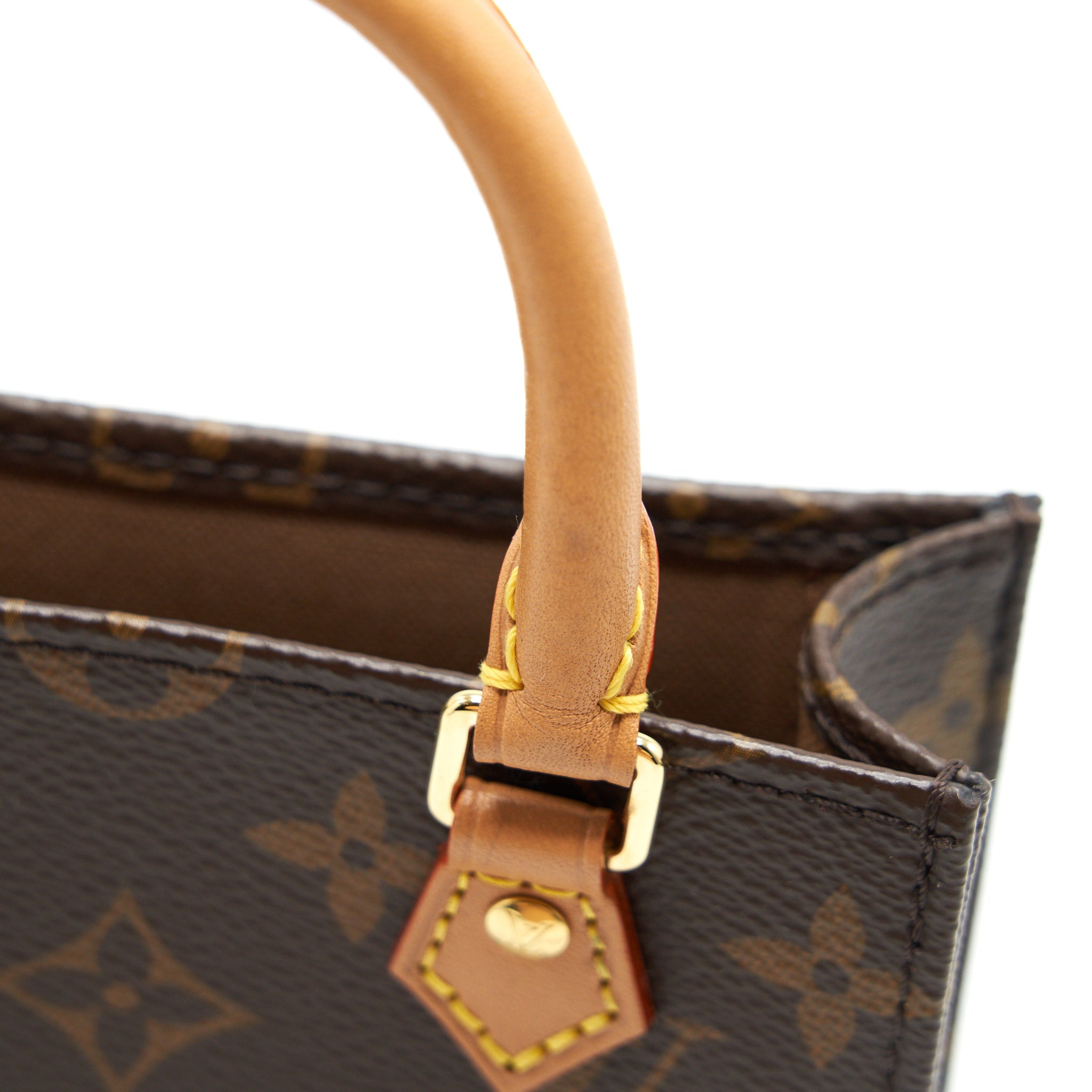 AAA Replica Louis Vuitton LV MONOGRAM CANVAS PETIT SAC PLAT