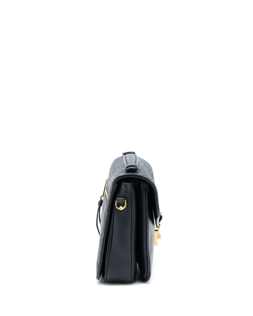 AAA Replica Louis Vuitton LV POCHETTE MÉTIS MONOGRAM EMPREINTE BLACK GHW