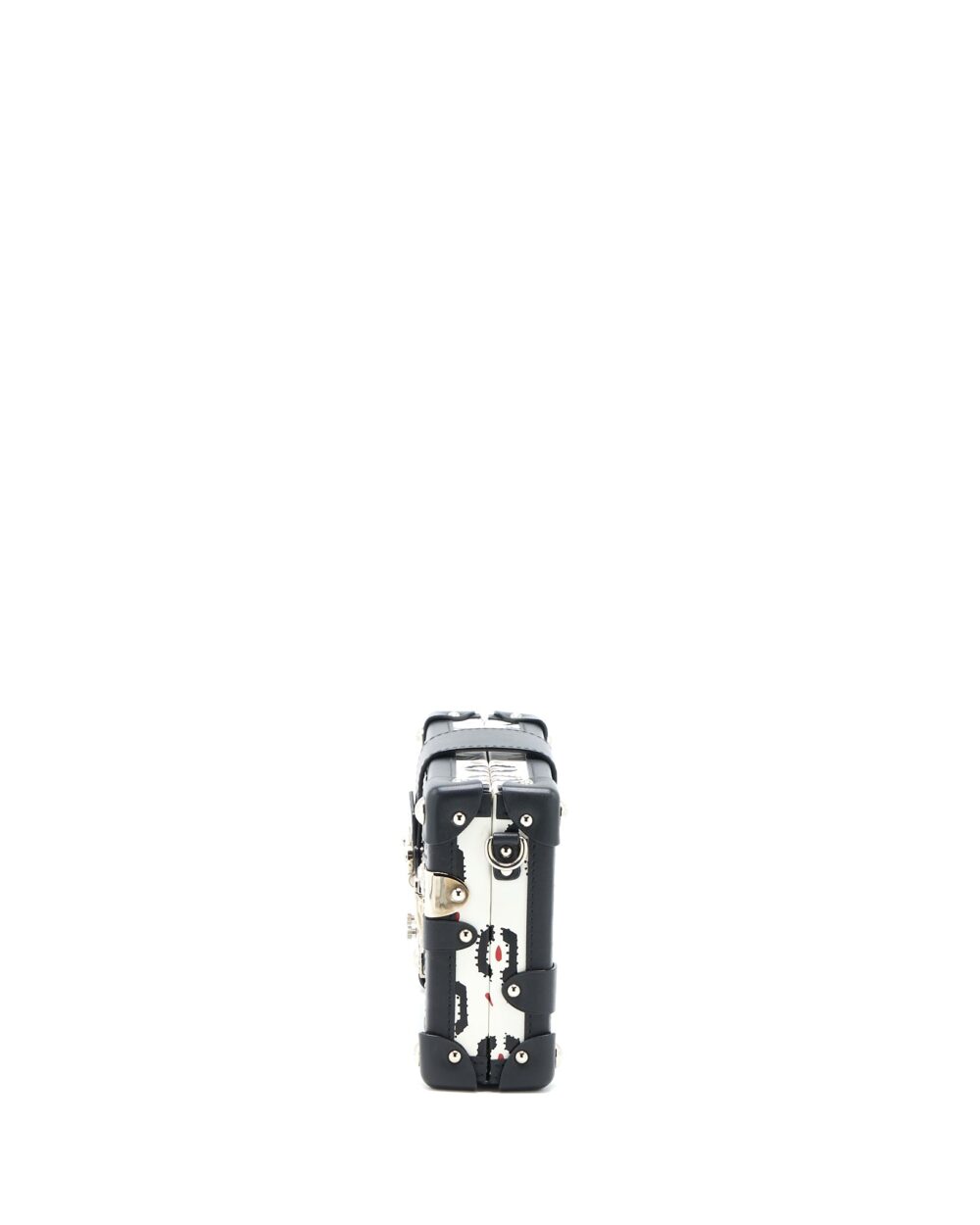 AAA Replica Louis Vuitton LV PETIT MALLET LIMITED EDITION BLACK / WHITE SHW