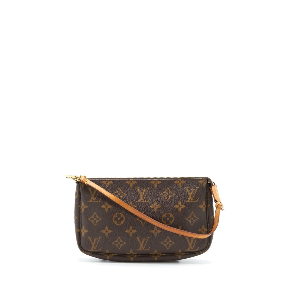 AAA Replica Louis Vuitton LV VINTAGE POCHETTE ACCESSORIES MONOGRAM CANVAS GHW