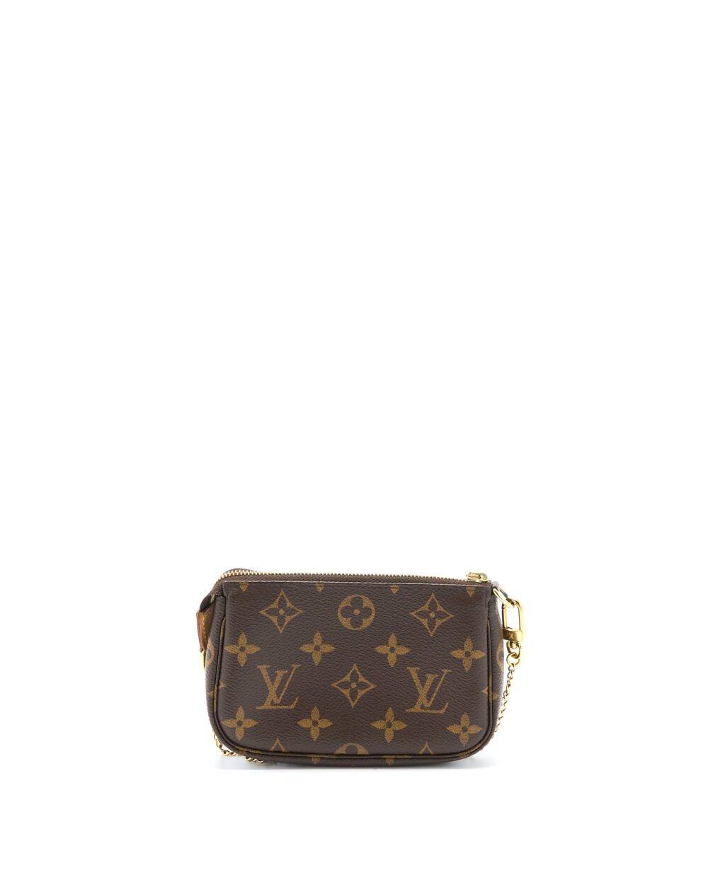 AAA Replica Louis Vuitton LV MINI POCHETTE ACCESSORIES MONOGRAM CANVAS GHW