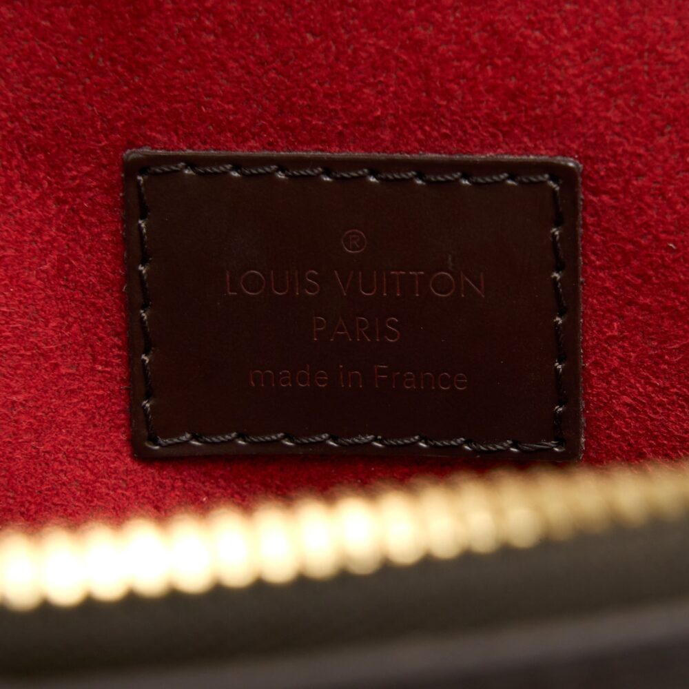 AAA Replica Louis Vuitton LV TREVI PM DAMIER EBENE GHW