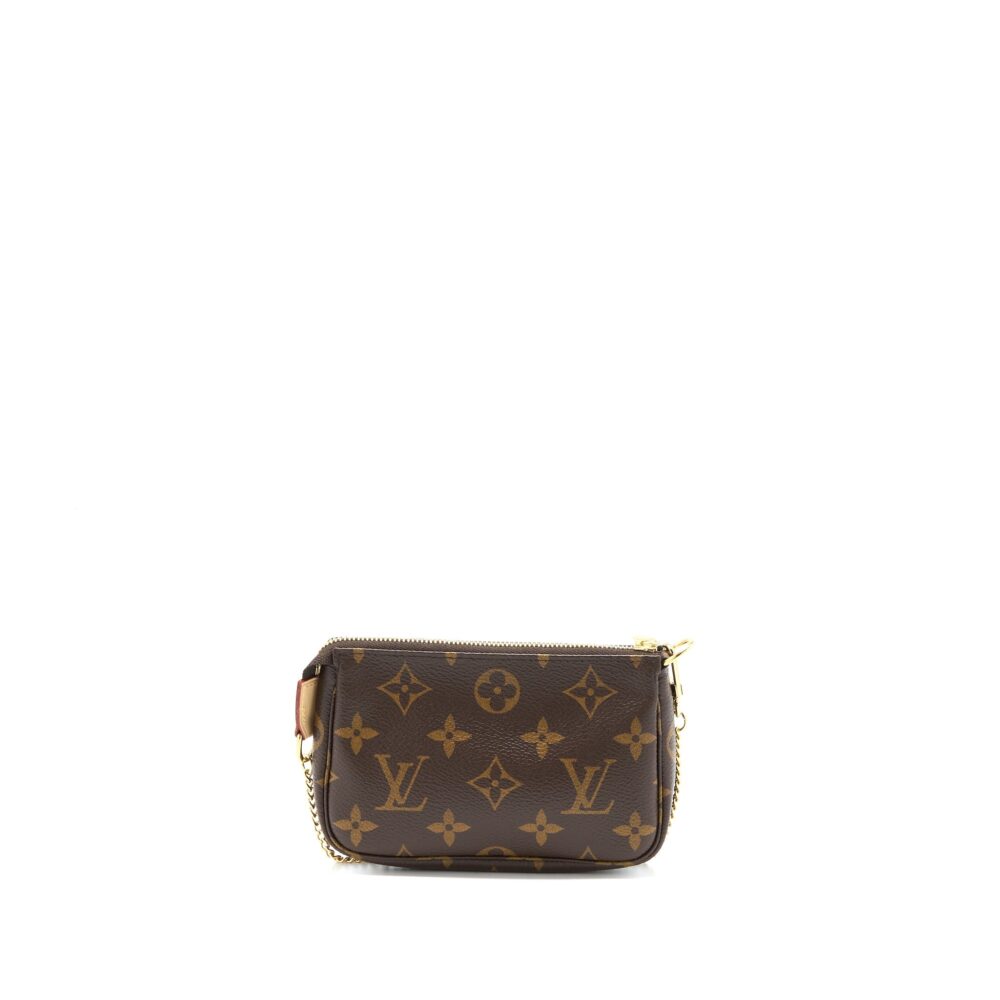 AAA Replica Louis Vuitton LV MINI POCHETTE MONOGRAM CANVAS GHW