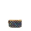 AAA Replica Louis Vuitton LV VINTAGE POCHETTE ACCESSORIES MONOGRAM CANVAS BLACK/MULTICOLOUR GHW