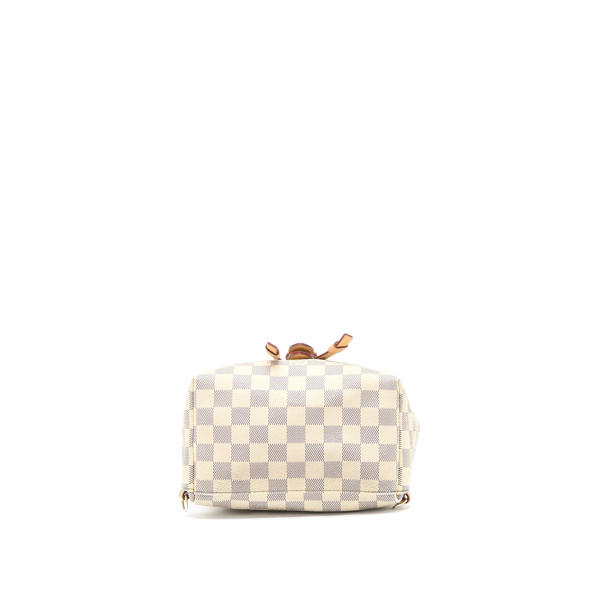 AAA Replica Louis Vuitton LV SPERONE BB BACKPACK DAMIER AZUR GHW