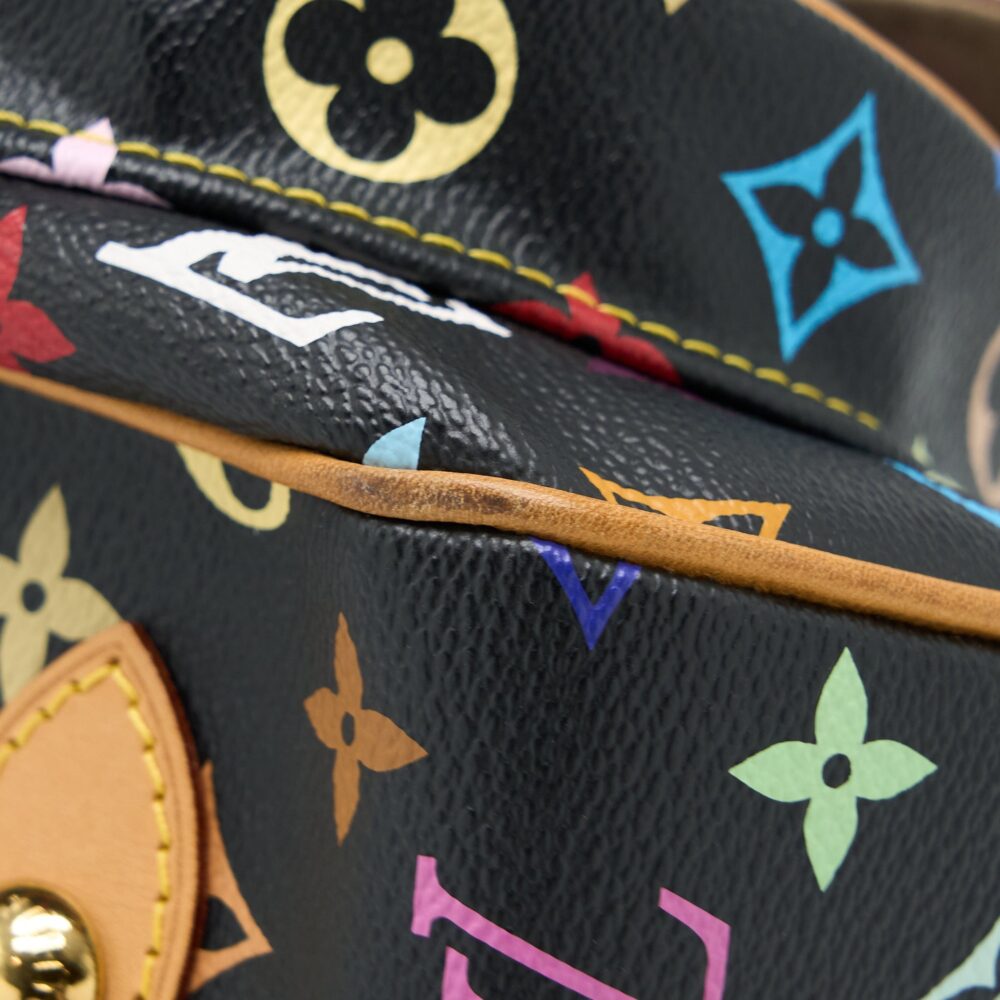 AAA Replica Louis Vuitton LV RITA BAG MULTICOLOUR MONOGRAM CANVAS BLACK GHW