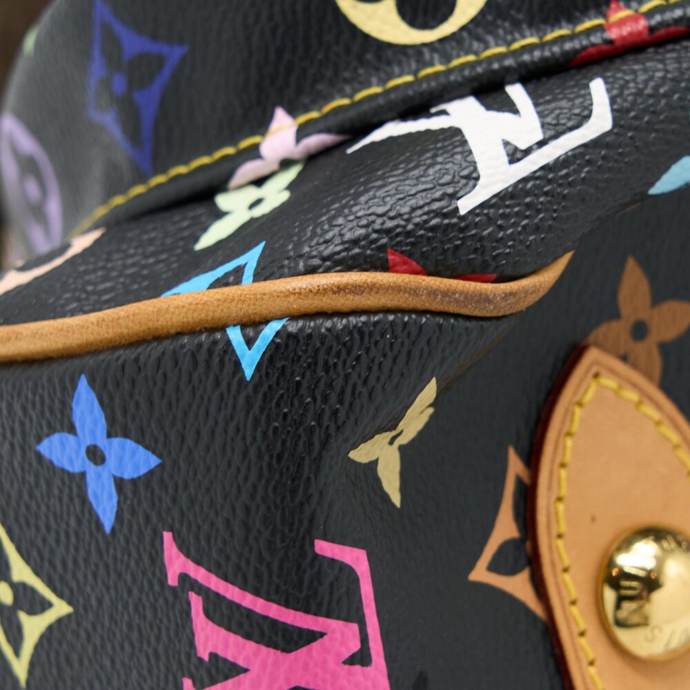 AAA Replica Louis Vuitton LV RITA BAG MULTICOLOUR MONOGRAM CANVAS BLACK GHW