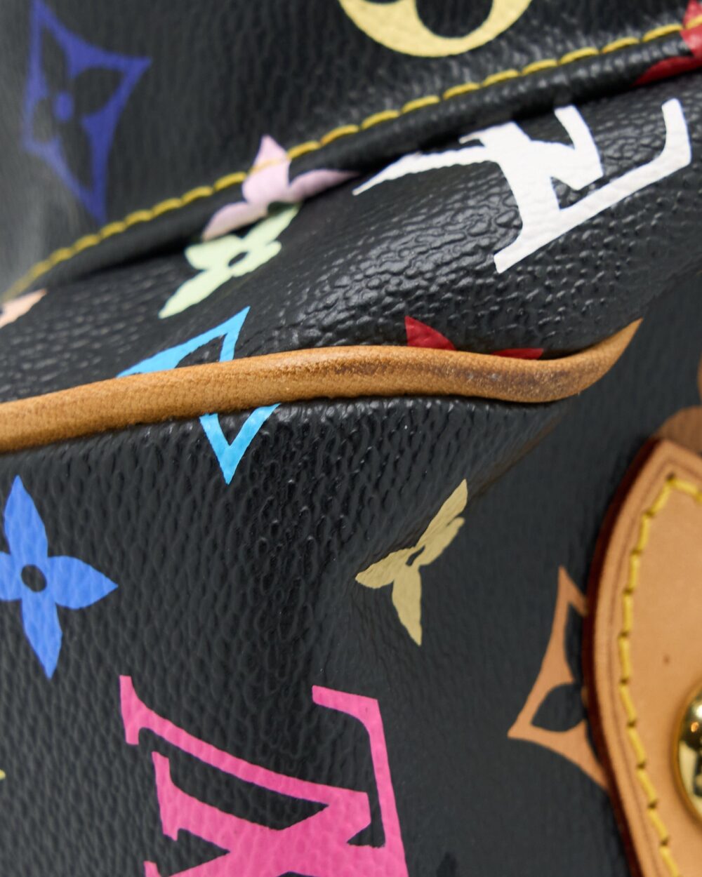 AAA Replica Louis Vuitton LV RITA BAG MULTICOLOUR MONOGRAM CANVAS BLACK GHW