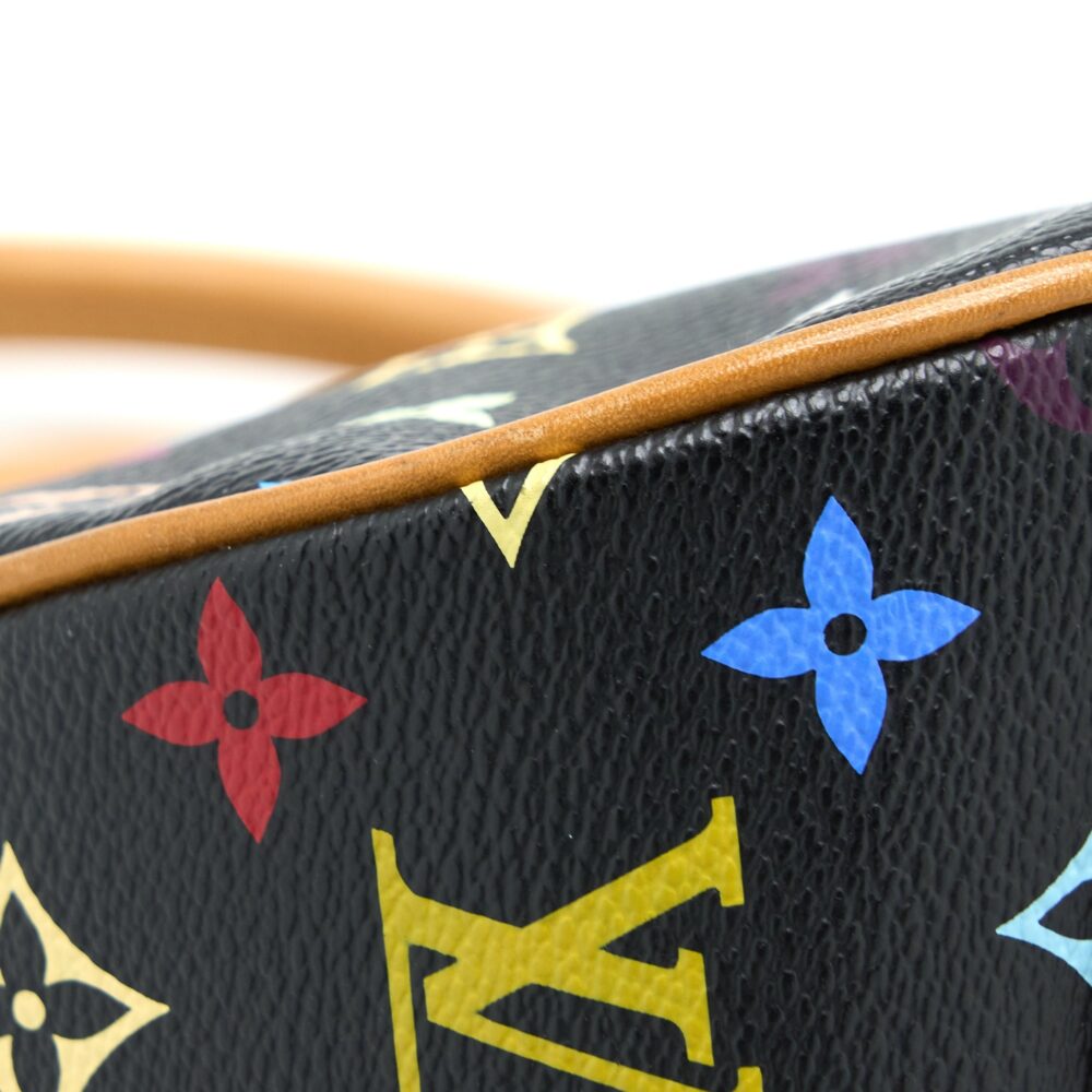 AAA Replica Louis Vuitton LV RITA BAG MULTICOLOUR MONOGRAM CANVAS BLACK GHW
