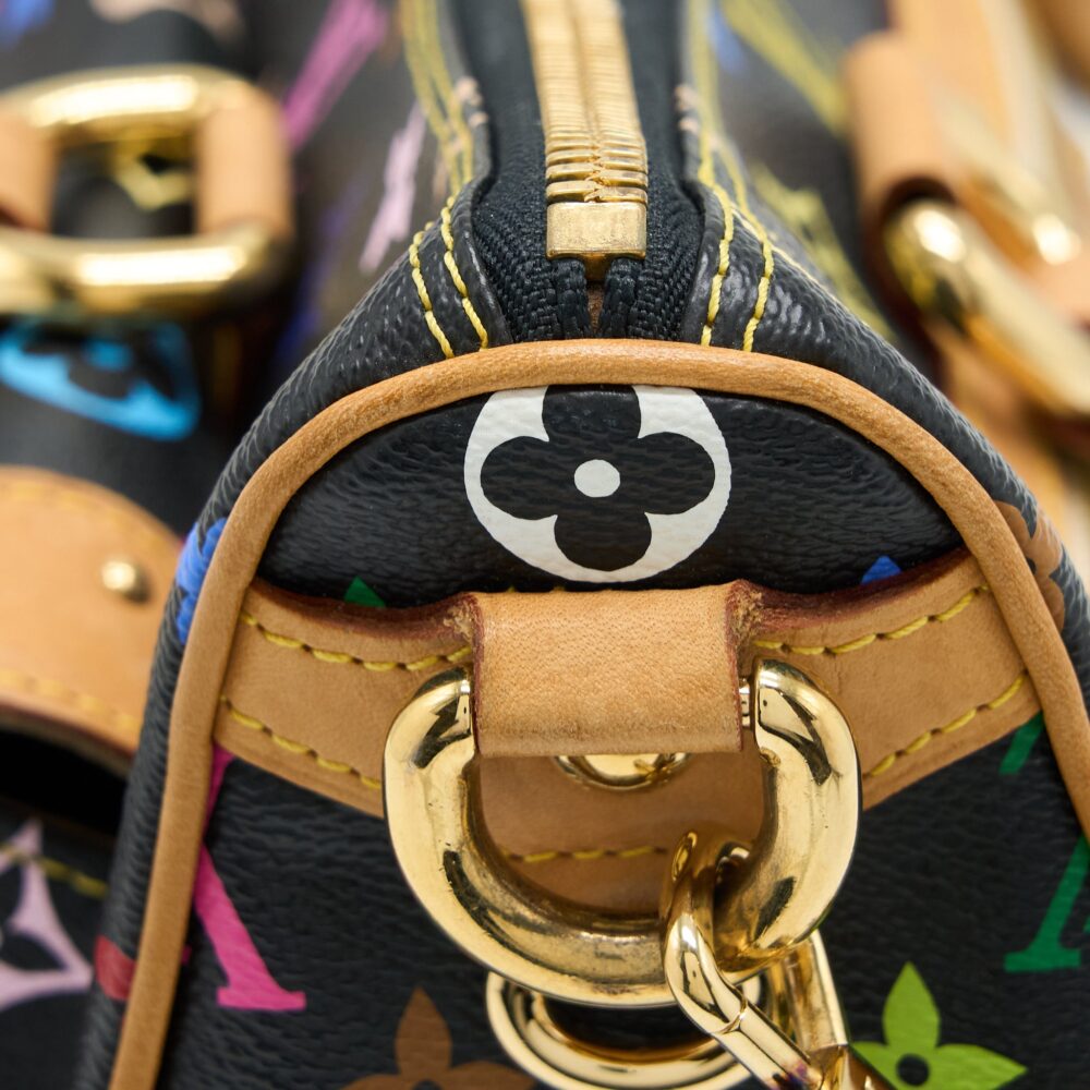 AAA Replica Louis Vuitton LV RITA BAG MULTICOLOUR MONOGRAM CANVAS BLACK GHW