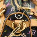 AAA Replica Louis Vuitton LV RITA BAG MULTICOLOUR MONOGRAM CANVAS BLACK GHW