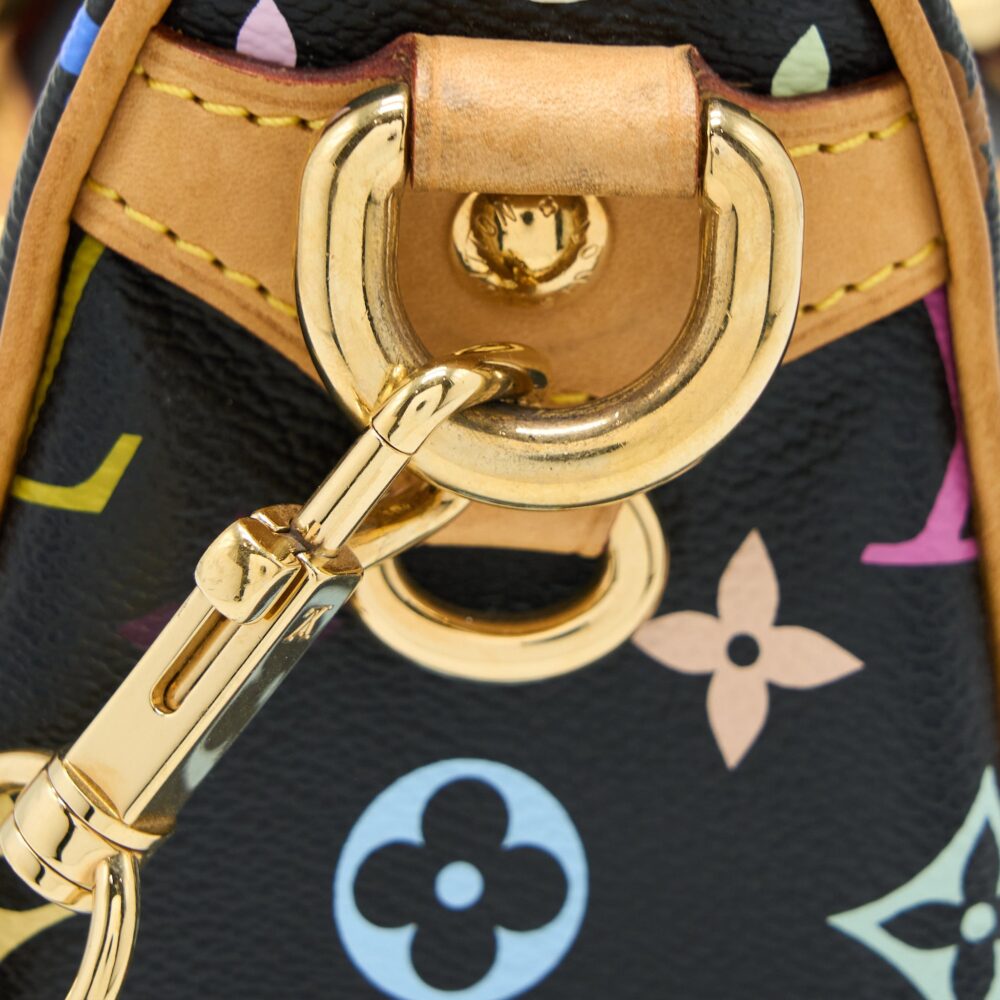 AAA Replica Louis Vuitton LV RITA BAG MULTICOLOUR MONOGRAM CANVAS BLACK GHW