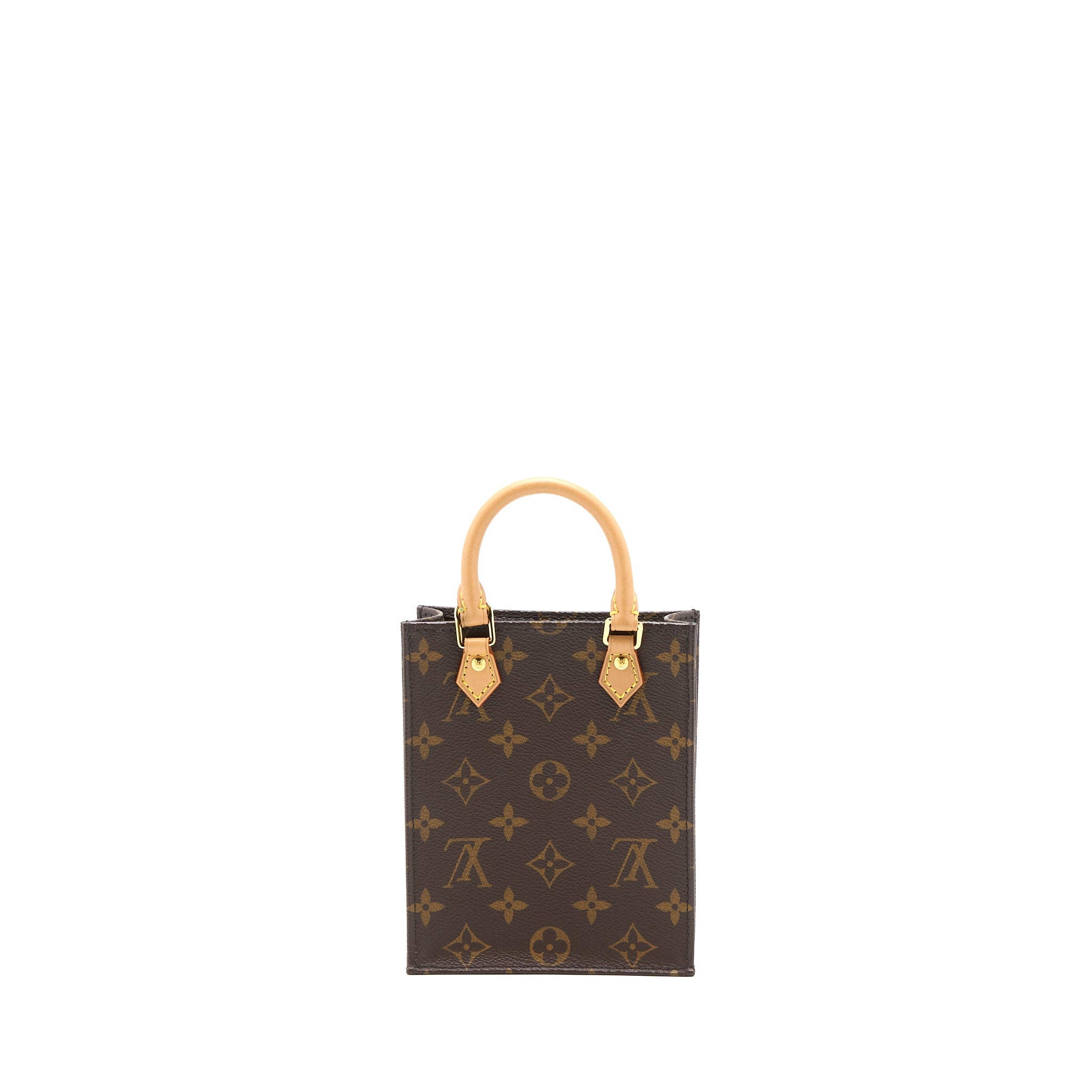 AAA Replica Louis Vuitton LV PETIT SAC PLAT MONOGRAM CANVAS GHW