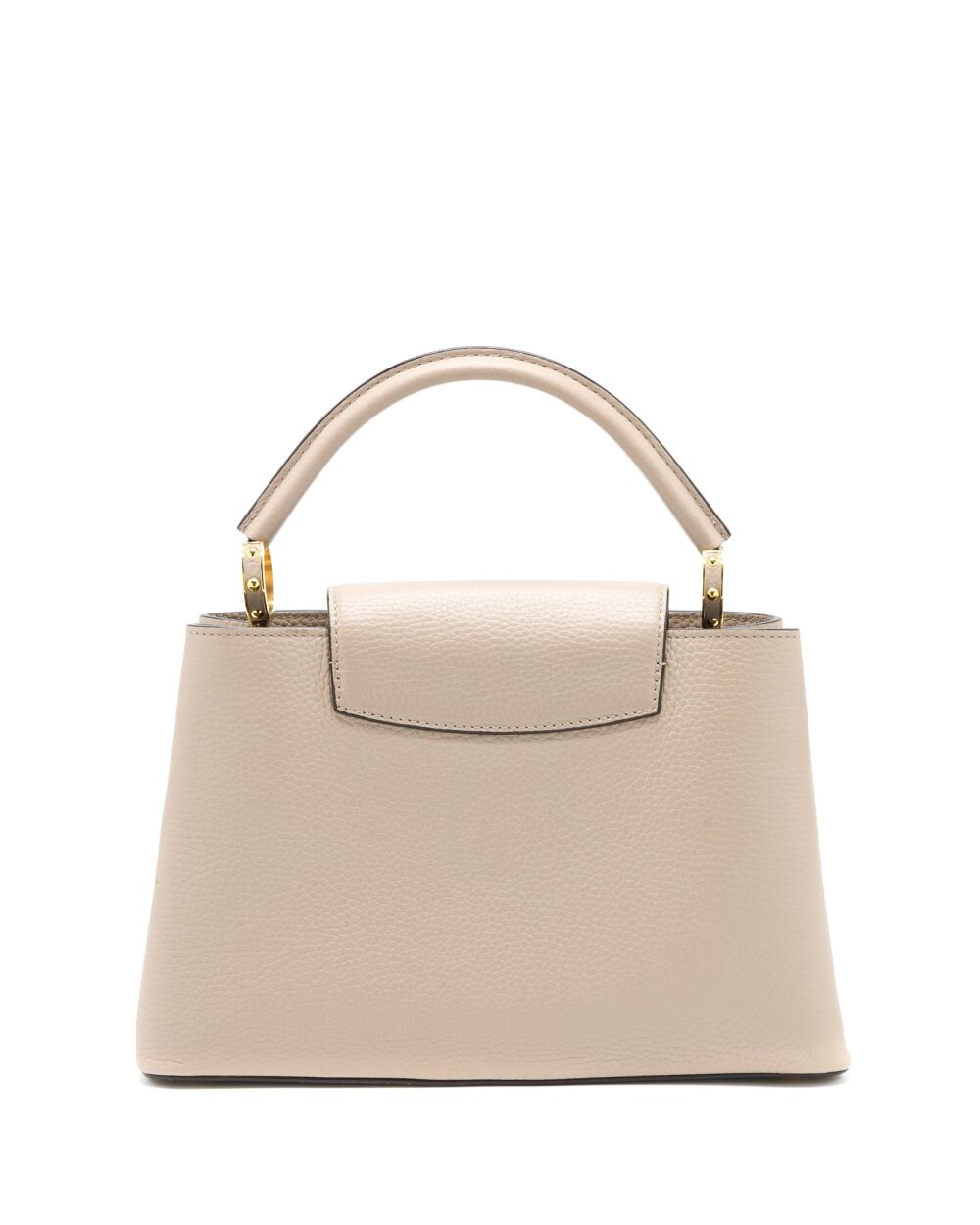 AAA Replica Louis Vuitton LV CAPUCINE MM TAURILLON GALET GHW