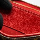 AAA Replica Louis Vuitton LV PALLAS CLUTCH MONOGRAM 2 WAY SHOULDER BAG MONOGRAM CANVAS/LEATHER CERISE GHW