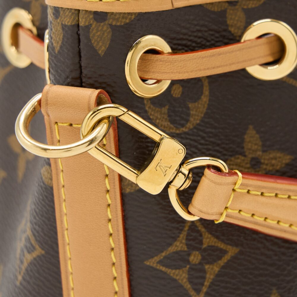 AAA Replica Louis Vuitton LV NANO NOE MONOGRAM CANVAS GHW (NEW VERSION)