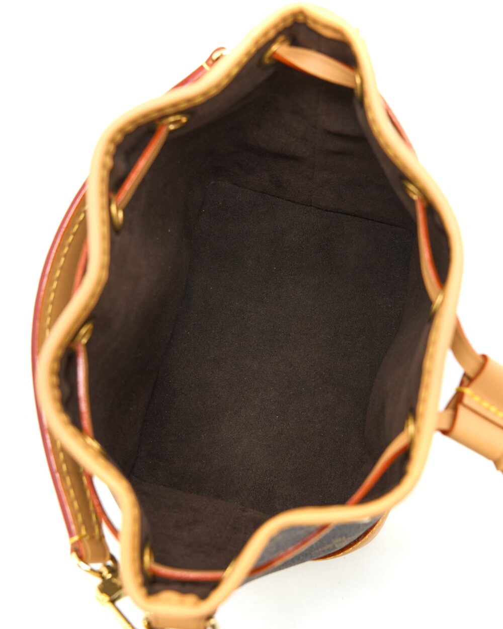 AAA Replica Louis Vuitton LV NANO NOE MONOGRAM CANVAS GHW (NEW VERSION)