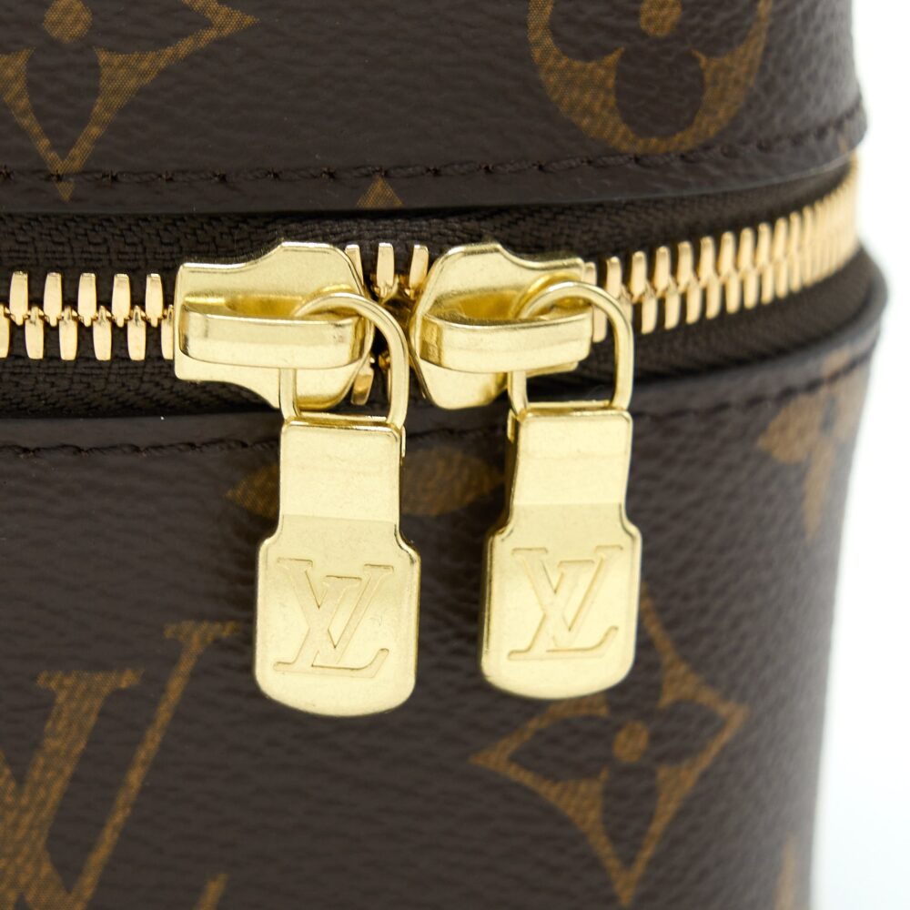 AAA Replica Louis Vuitton LV NICE NANO TOILETRY POUCH MONOGRAM CANVAS GHW