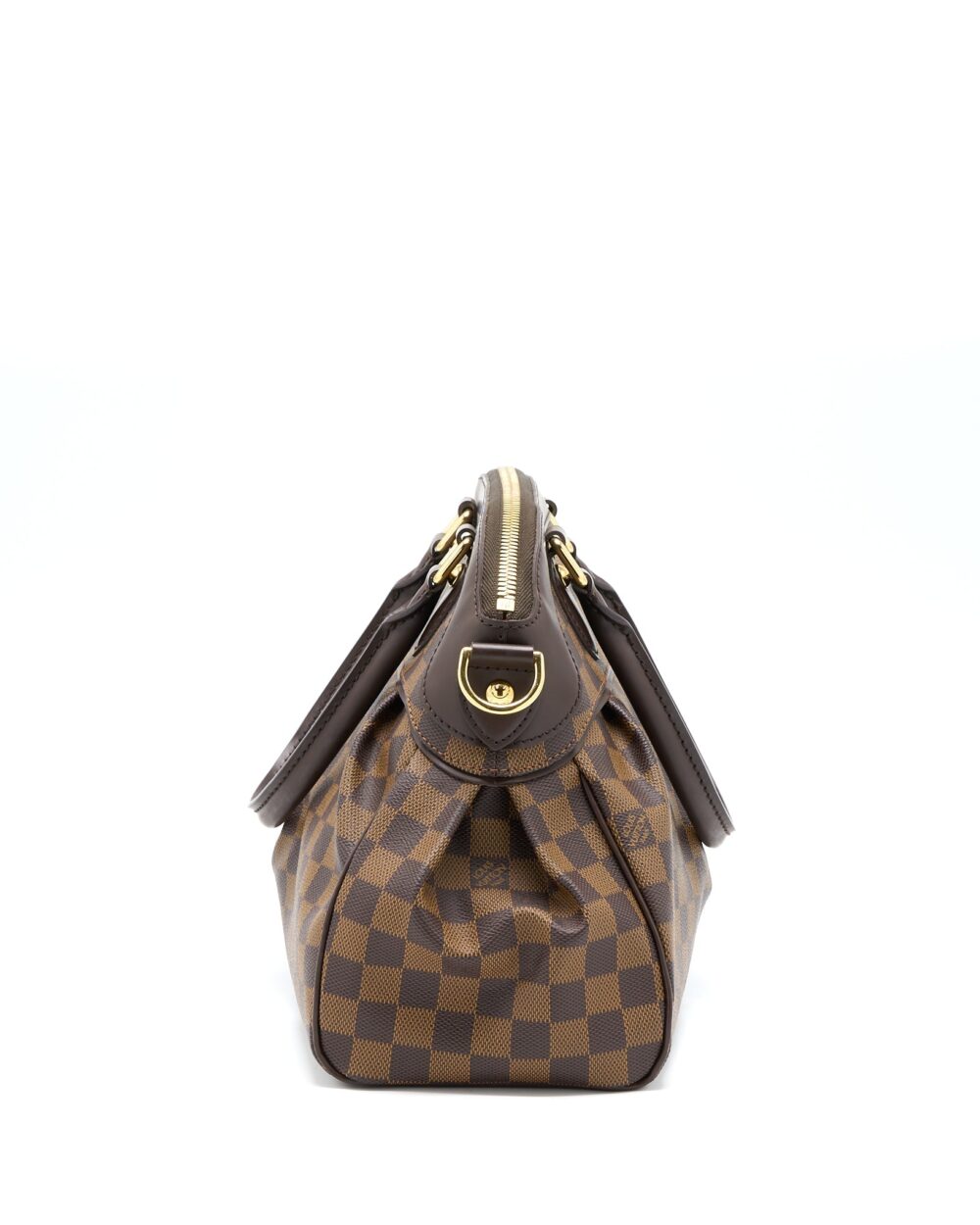 AAA Replica Louis Vuitton LV TREVI PM DAMIER EBENE GHW