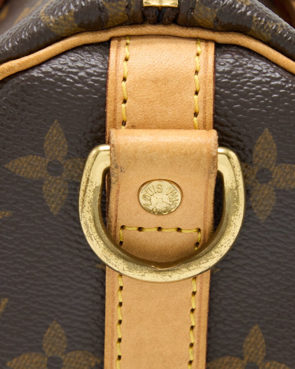 AAA Replica Louis Vuitton LV SPEEDY BANDOULIERE 25 MONOGRAM CANVAS GHW