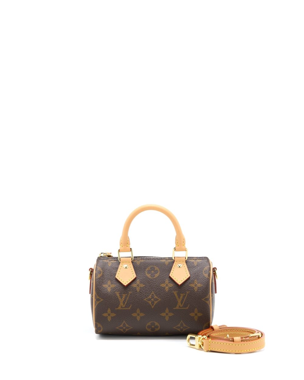 AAA Replica Louis Vuitton LV NANO SPEEDY NEW VERSION MONOGRAM CANVAS GHW