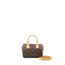 AAA Replica Louis Vuitton LV NANO SPEEDY NEW VERSION MONOGRAM CANVAS GHW