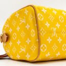 AAA Replica Louis Vuitton LV SPEEDY P9 BANDOULIÈRE 25 MONOGRAM SOFT CALFSKIN JAUNE MAT GHW