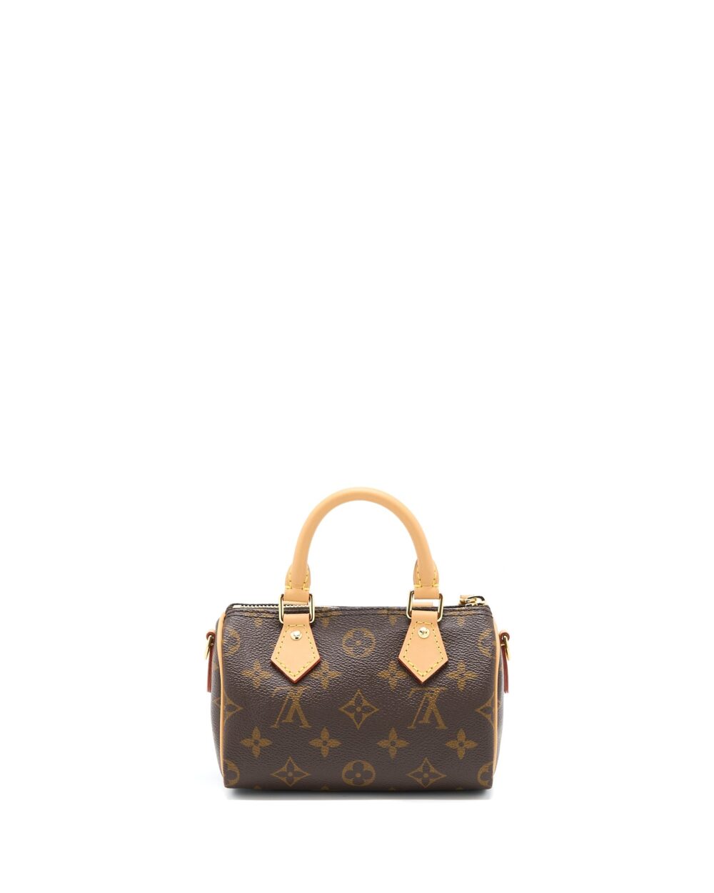 AAA Replica Louis Vuitton LV NANO SPEEDY NEW VERSION MONOGRAM CANVAS GHW