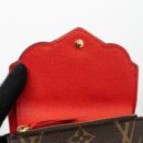 AAA Replica Louis Vuitton LV PORTE FOYLE VICTORINE LOVELY BIRD COMPACT WALLET MONOGRAM CANVAS / RED GHW