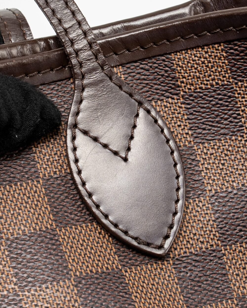 AAA Replica Louis Vuitton LV NEVERFULL MM DAMIER EBENE CANVAS GHW