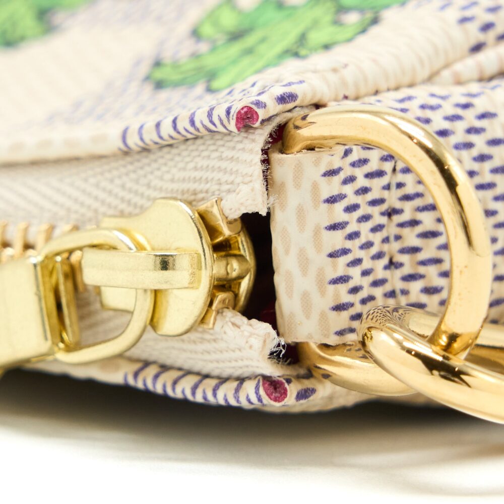 AAA Replica Louis Vuitton LV MINI POCHETTE ACCESSORIES HOLLYWOOD LIMITED EDITION DAMIER AZUR/MULTICOLOUR GHW